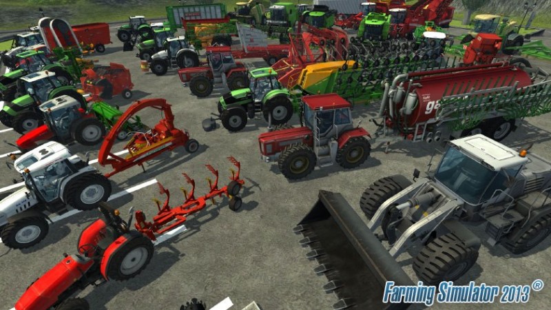 Farming Simulator 2013
Kuva lainattu kehittäjän verkkosivustolta. 
